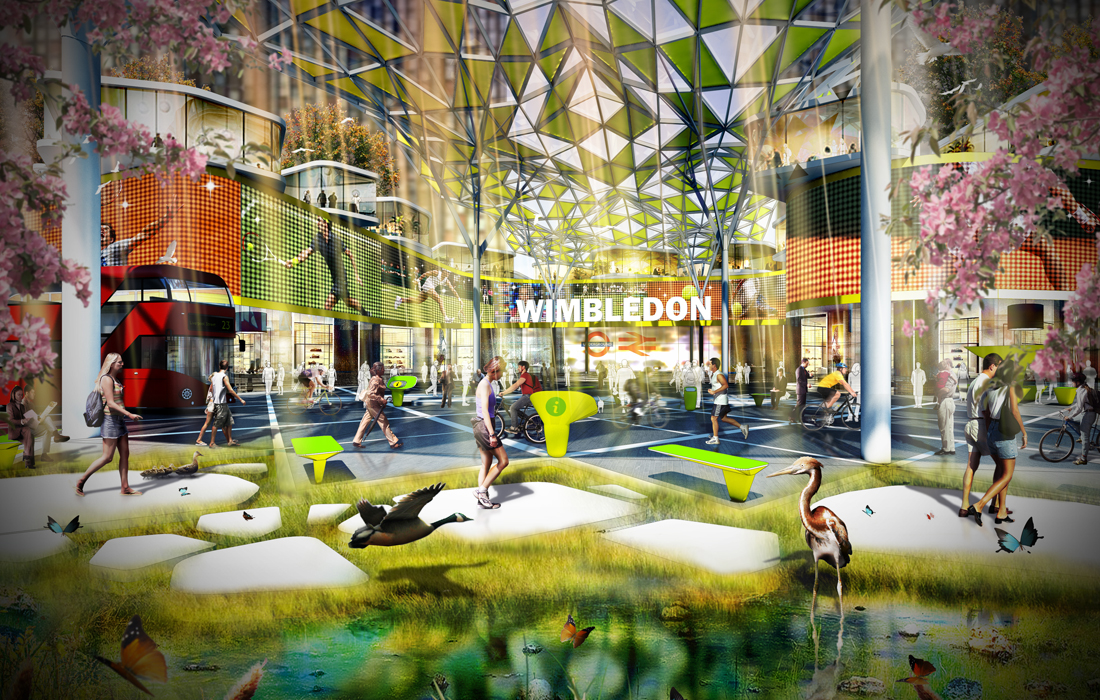 Green Infrastructure & Water Sensitive Urban Design by Baharash Architecture