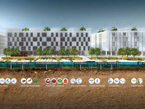 Green Infrastructure & Water Sensitive Urban Design by Baharash Architecture